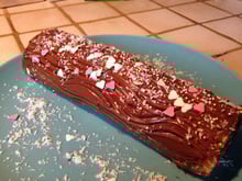 Roulé au Nutella ou bûche de Noël