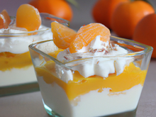 Verrines aux clémentines et mascarpone