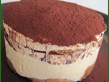 Tiramisu onctueux au café corsé à la liqueur