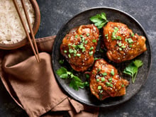 Cuisses de poulet au miel et sésame