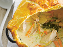 Waterzooi en croûte