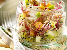 Ma salade Bio sucrée-salée