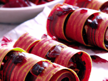 Roulés de fruits rouges