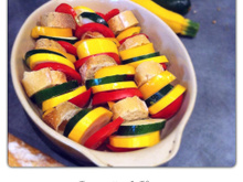 Gratin de légumes au pain