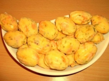 Mini-madeleines au saumon fumé et ciboulette maison