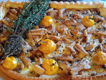 Tarte au thon et romarin