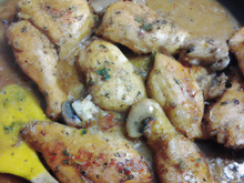 Poulet et son maroilles