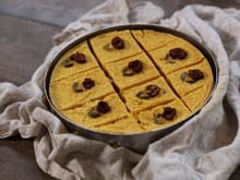 Hobaktteaok ou Gâteau Coréen au potiron