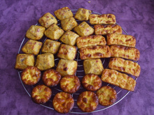 Mini quiche sans pâte feuilletée