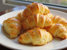 Croissant au saumon et boursin ail et fine herbes
