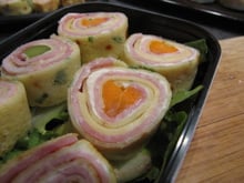 Crêpes salées façon makis