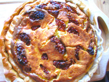 Tarte tomate-moutarde