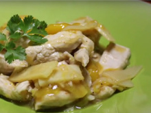 Fricassé de dinde à la mangue
