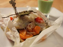 Papillottes du petit loup de mer