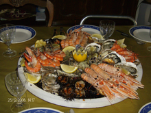 Farandole d'huîtres en chaud et froid