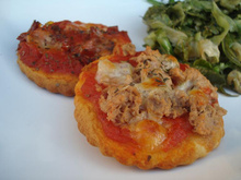 Minis pizzas