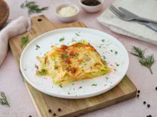 Lasagnes au saumon fumé