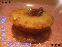 Palet à l'ananas vanillé