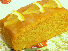 Cake aux carottes et au gingembre