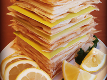 Mille feuilles au citron