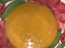 Soupe de courge-coco-curry