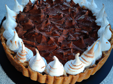Tarte choco meringue