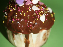 Cupcake chocolat amande (muffins)