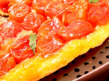 Tatin de tomates cerises