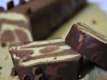 Bûche aux pépites de chocolat