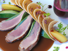 Magretsde Canard faussement Rossini et Jus de Cuisson au Café