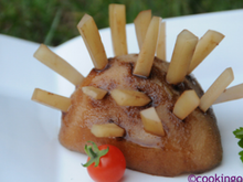 Quand le hérisson passe à table c'est poire ET fromage !