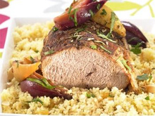 Rôti de veau de pentecôte aux épices