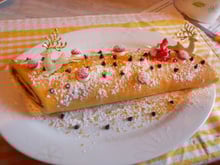 Bûche de Noël aux marrons et spéculoos