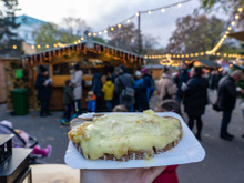 Une montagne de fromage fondu vous attend dans ce food market, et c'est gratuit !