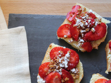 Croques fraises speculoos