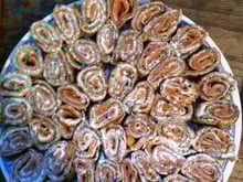 Roulés au saumon fumé maison