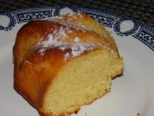 Gâteau au maïs et au citron