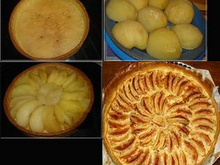 Tarte aux pommes (créée par moi )