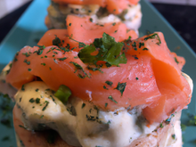 Pavé de saumon pané à l'anglaise