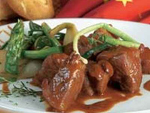 Ragoût de cerf aux légumes