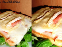 Tartine savoyarde au reblochon