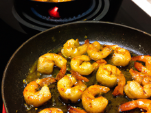 crevettes flambées au whisky faciles