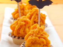 Sablés montés d'Halloween à la crème de citrouille