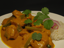 Poulet au curry façon abel