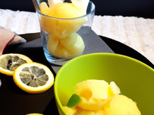 Sorbet au citron au thermomix