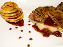 Foie de porc à la liégeoise