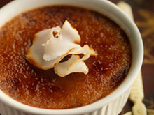 Crème brulée au chocolat