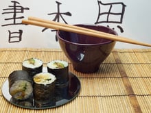 Sushi aux langoustines