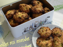 Cookies aux amandes et aux pistaches maison