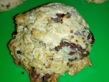 Cookies aux flocons d'avoines chocolat et noix de pécan